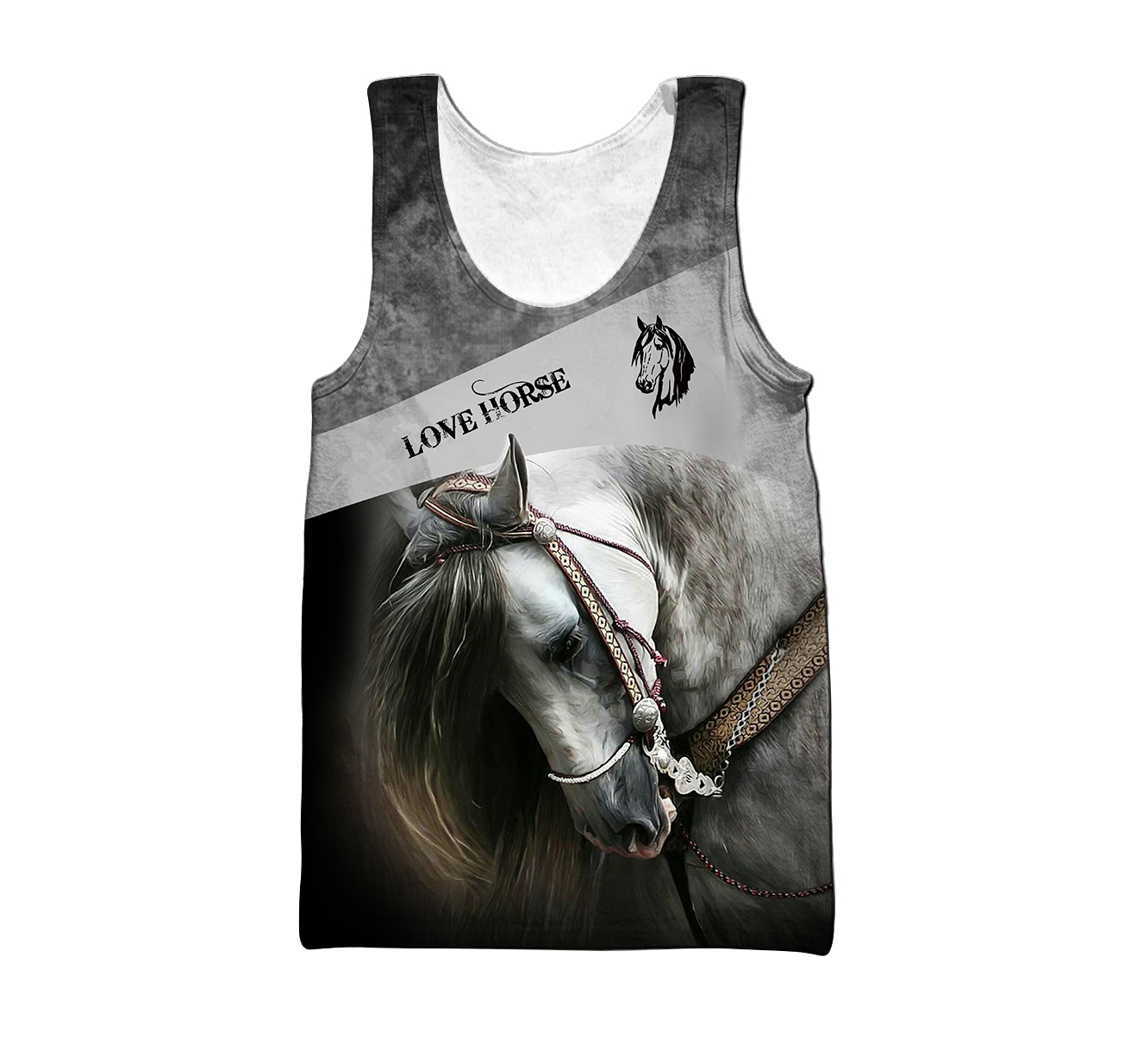 Beautiful Horse 3D All Over Printed shirt for Men and Women Pi070101-Apparel-NNK-Hoodie-S-Vibe Cosy™