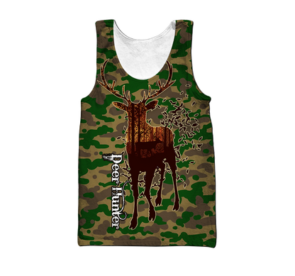 3D Unisex Hoodie Deer Hunting