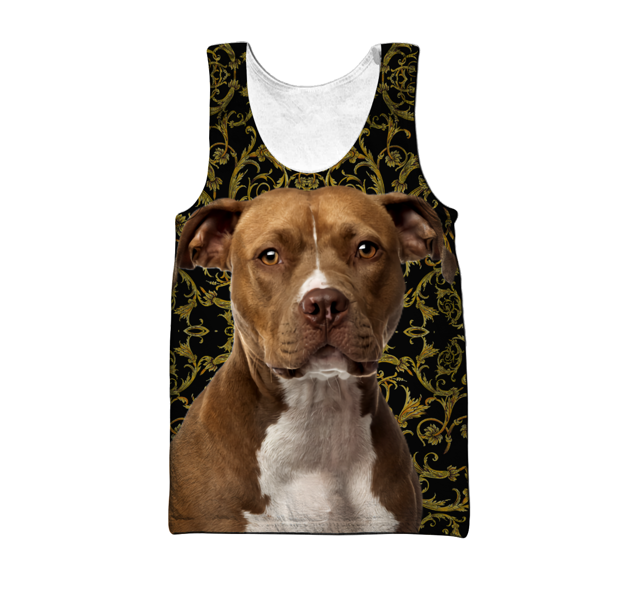 Pitbull 3d hoodie shirt for men and women HAC280704-Apparel-HG-Men's tank top-S-Vibe Cosy™