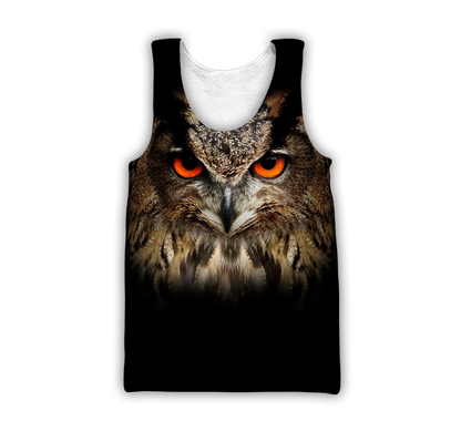 Beautiful All Over Printed Owl Hoodie TR2408201-MEI