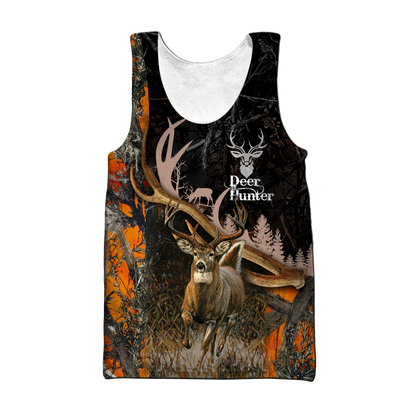Premium Hunting Deer Black Camo Unisex Shirts Pi16102005