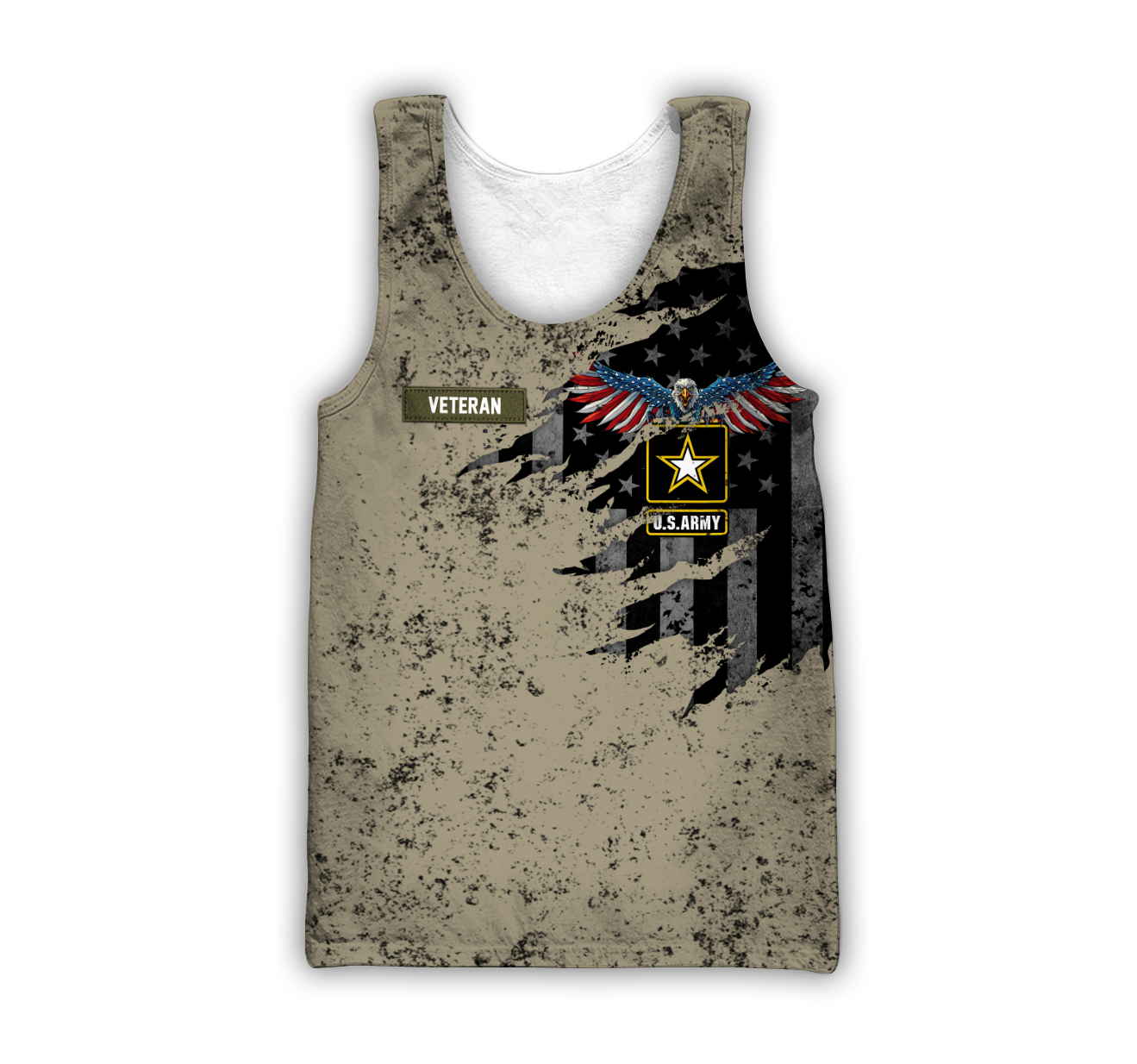 Veteran US Army Eagle in my heart 3D shirts for men and women