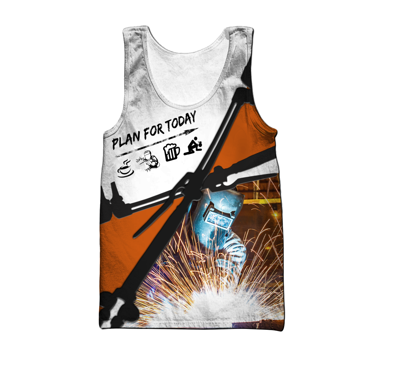 Premium Unisex All Over Printed Welder Shirts MEI