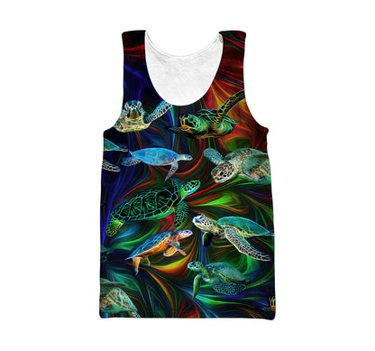 Colorful Turtle Lovers Unisex shirts NTN10132004