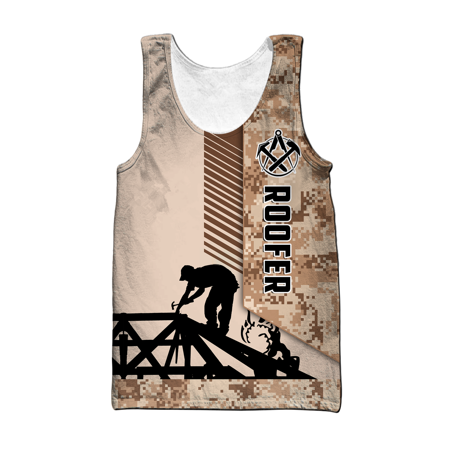 Roofer Man 3D All Over Printed Shirts For Men Pi12102002