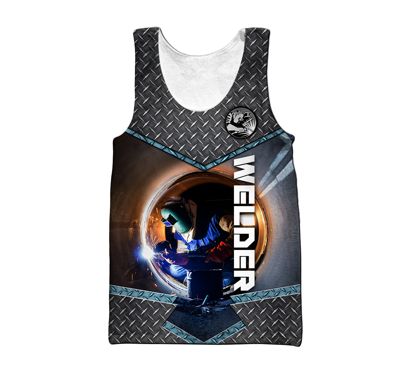 Premium All Over Printed Welder Shirts For Men And Women MEI