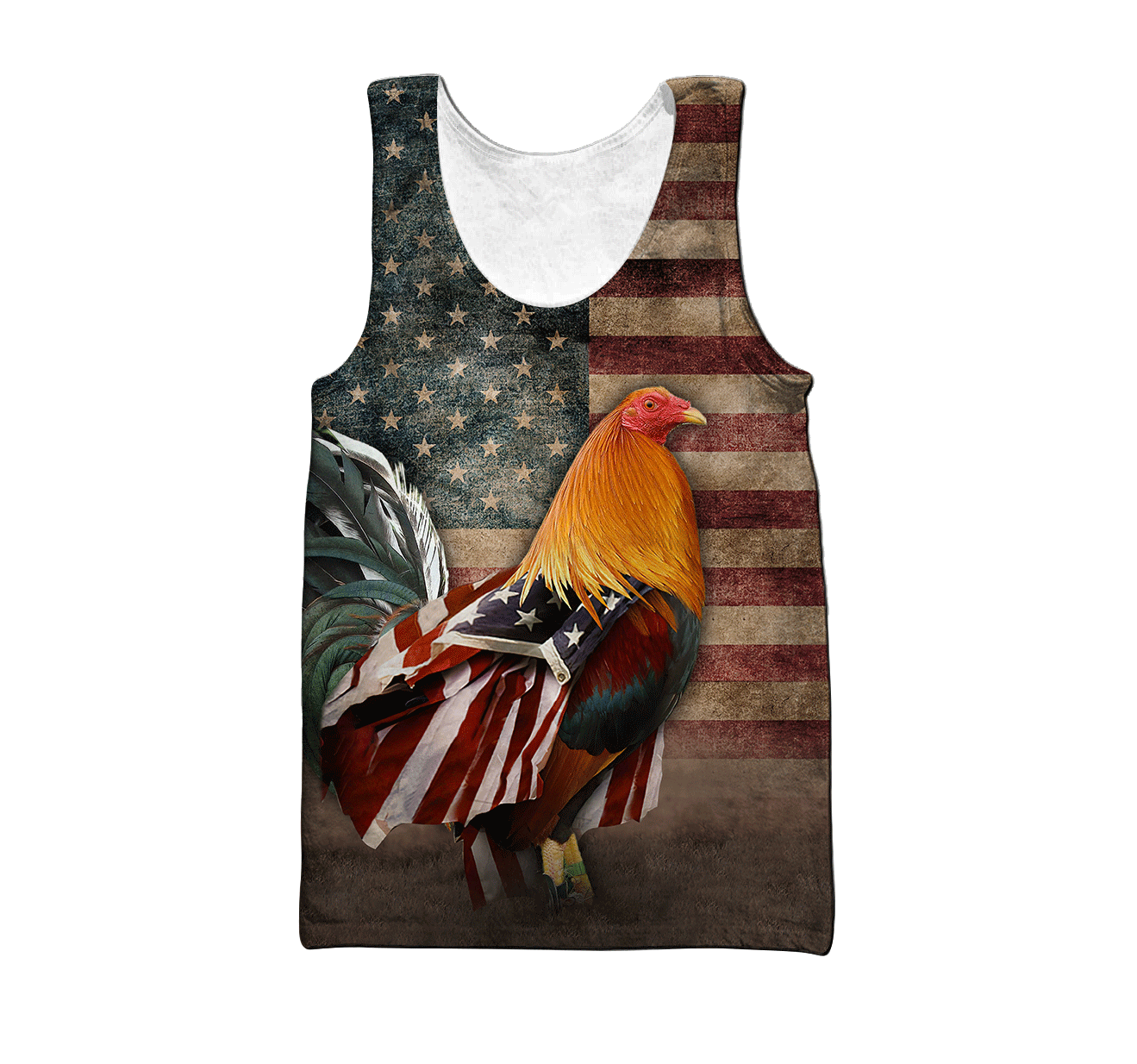 Premium Rooster 3D All Over Printed Unisex Shirts