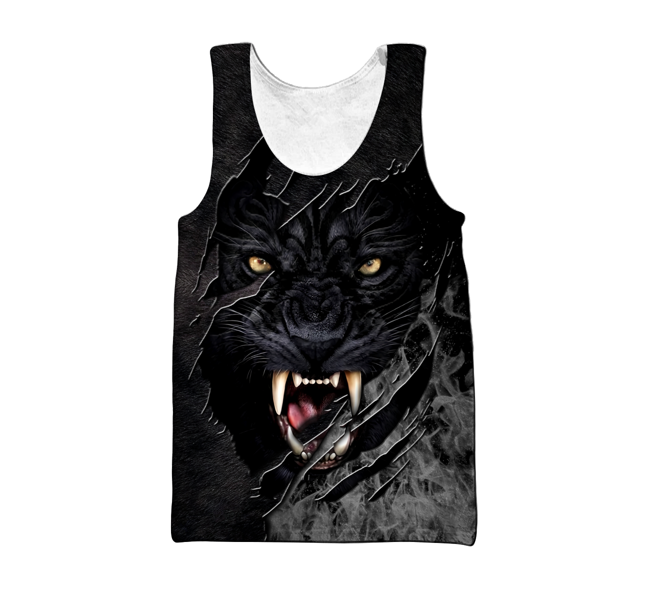 The Black Panther Anger All Over Print Hoodie HAC040901
