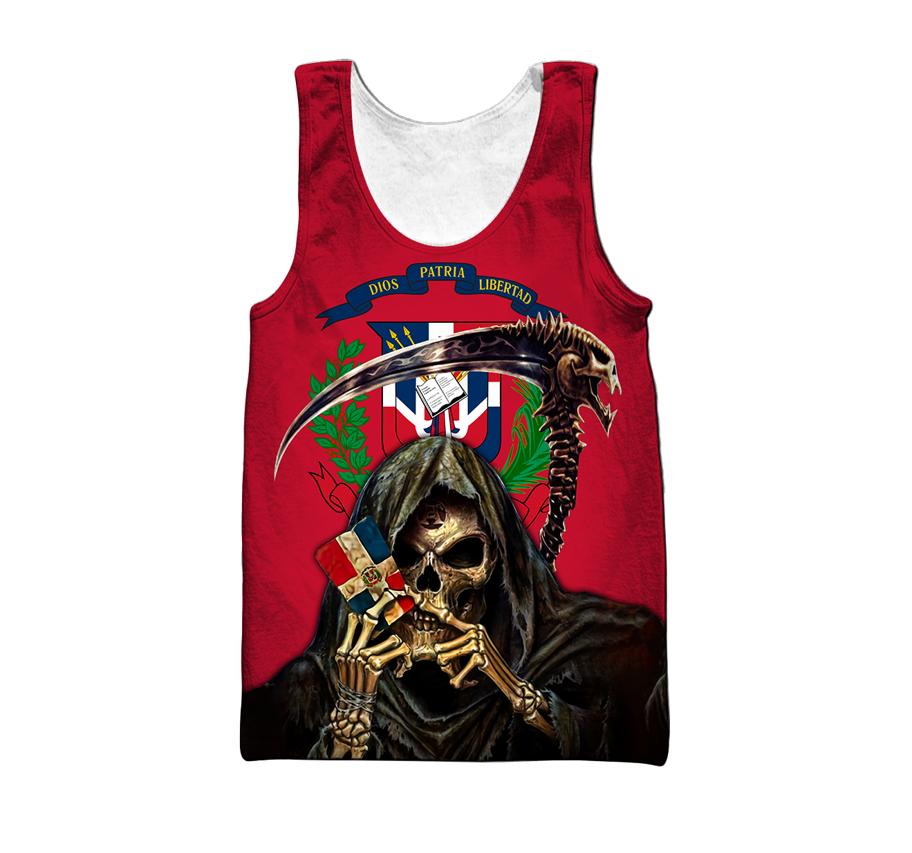 Dominican Republic 3d hoodie shirt for men and women HAC230602-Apparel-HG-Men's tank top-S-Vibe Cosy™