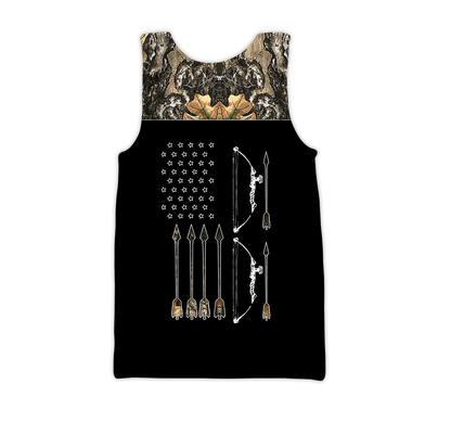 Bow Hunting Camo 3D All Over Printed Hoodie DL20262011