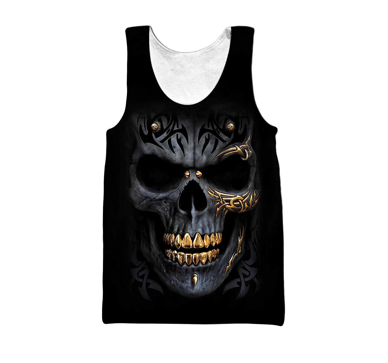Golden Art Skulls Hoodie For Men And Women TQH201012