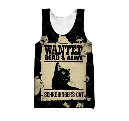 Schrodinger Cat Limited Edition 3D Printed Hoodie for Men and Women-ML