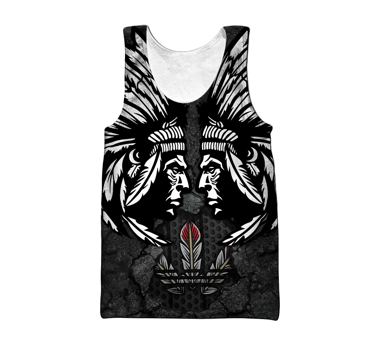 Premium Native American Man All Over Printed Shirts For Men And Women MEI