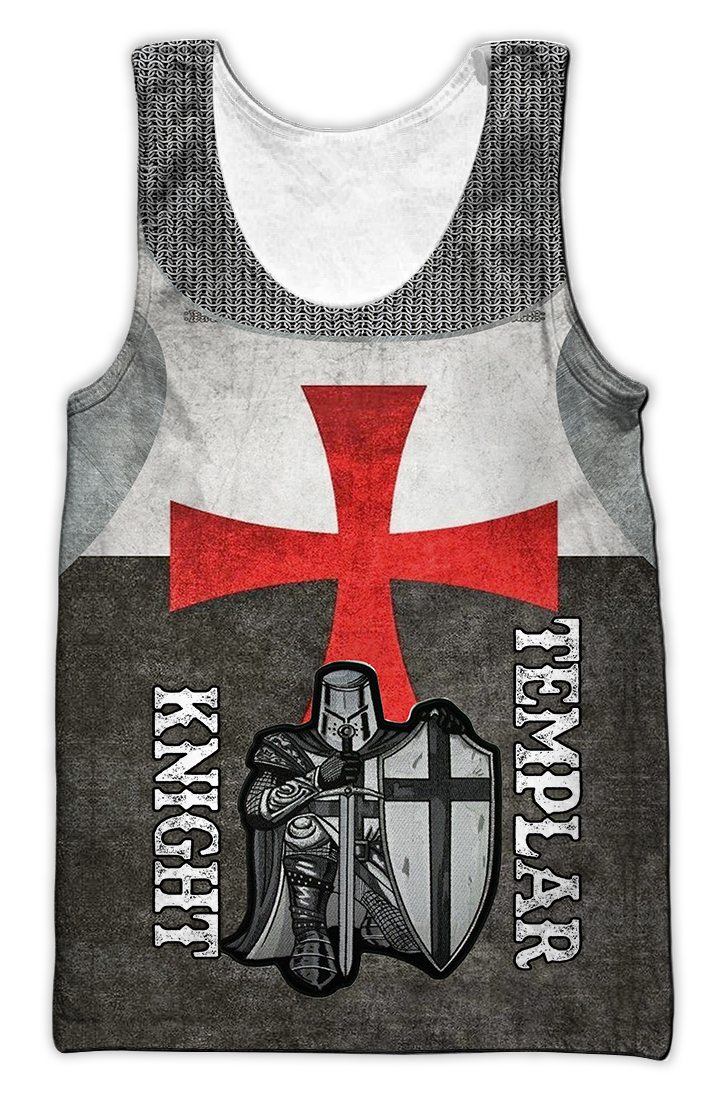 Premium Knight Templar All Over Printed Shirts For Men And Women MEI