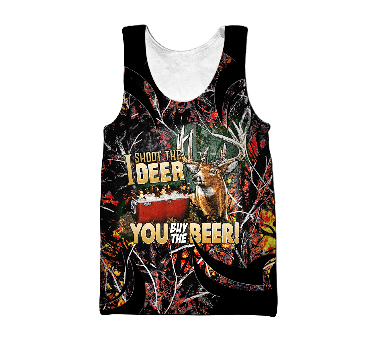 I shoot the Deer You buy the Beer 3D All Over Print Hoodie MH2209202