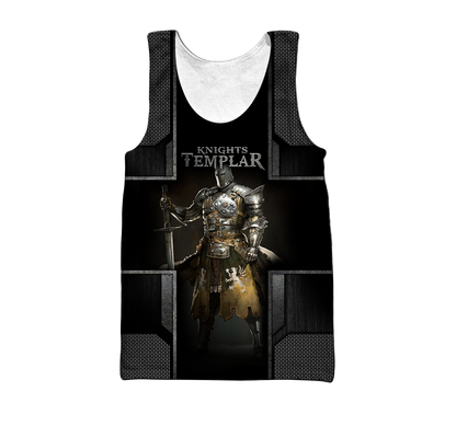 Premium Knight Templar All Over Printed Shirts For Men And Women MEI