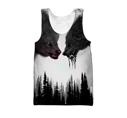 The Wolf 3D All Over Printed Hoodie For Men and Women MH2410202ST
