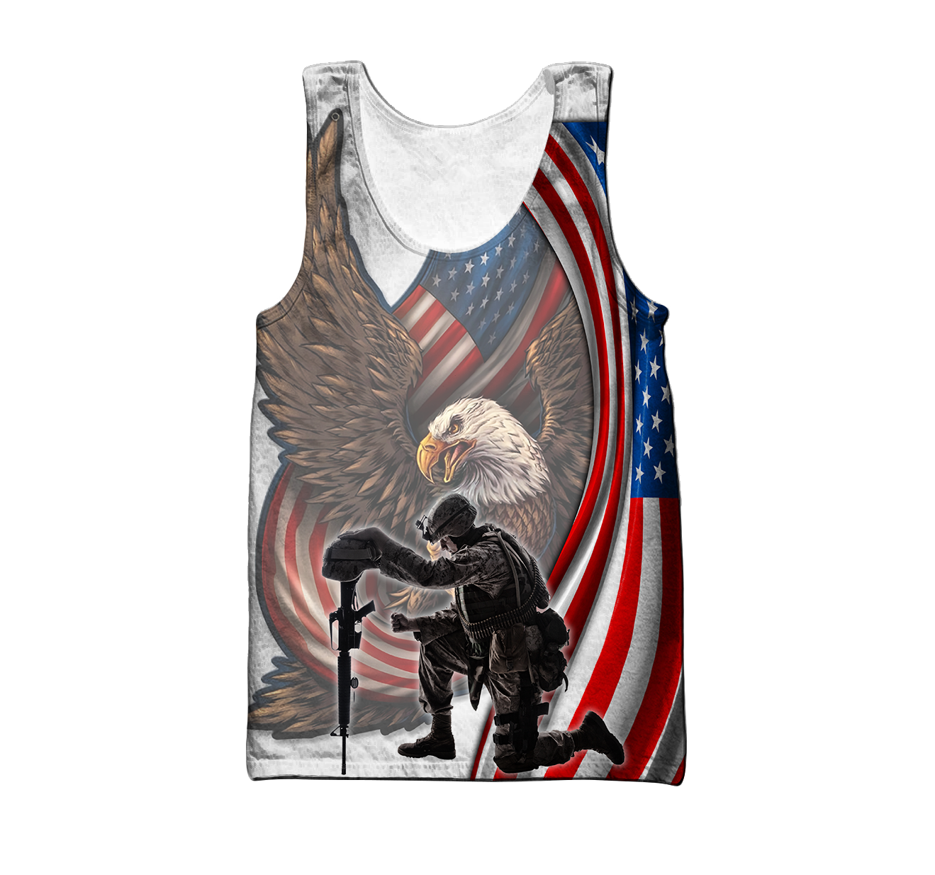 Stand For The Flag Knee For The Fallen 3D All Over Printed Shirts For Men and Women