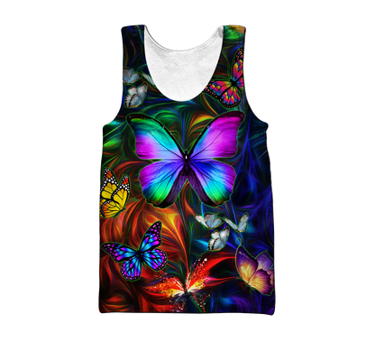 Colorful Butterfly Unisex Shirts MH14112001