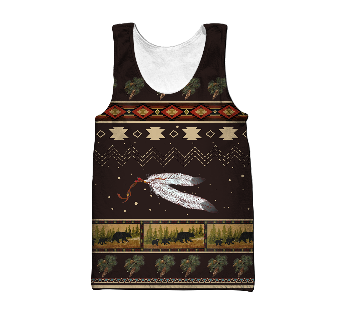 Premium Native American All Over Printed Shirts For Men And Women MEI