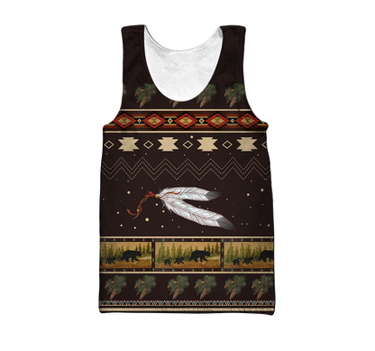 Premium Native American All Over Printed Shirts For Men And Women MEI
