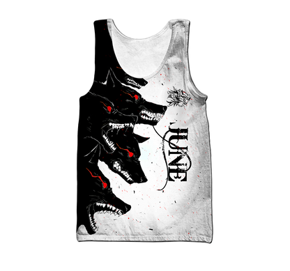 The Dark Wolf June 3D All Over Printed Unisex Deluxe Hoodie ML
