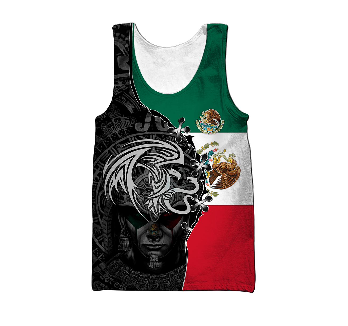 Mexican Aztec 3D All Over Printed Shirts For Men and Women