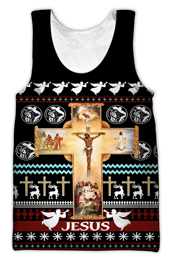 Premium Christian Jesus Catholic 3D Printed Unisex Shirts