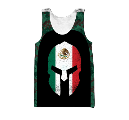 Mexican Coat Of Arm 3D All Over Printed Shirts For Men and Women TA09182002