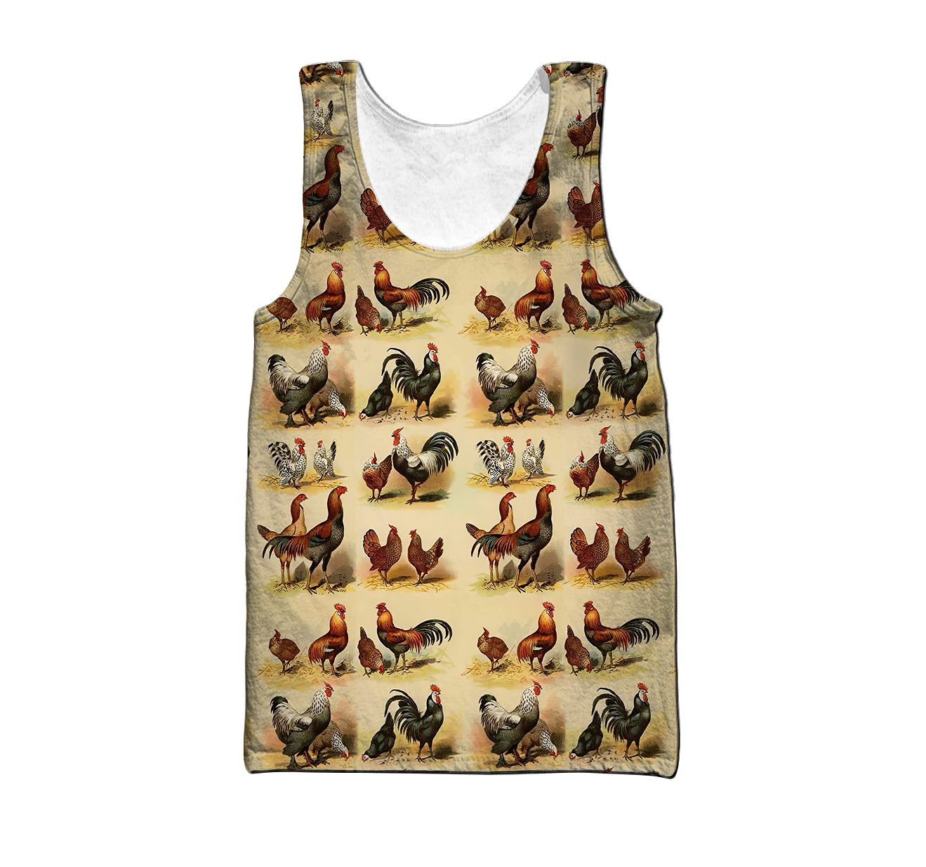 Premium Rooster 3D All Over Printed Unisex Shirts