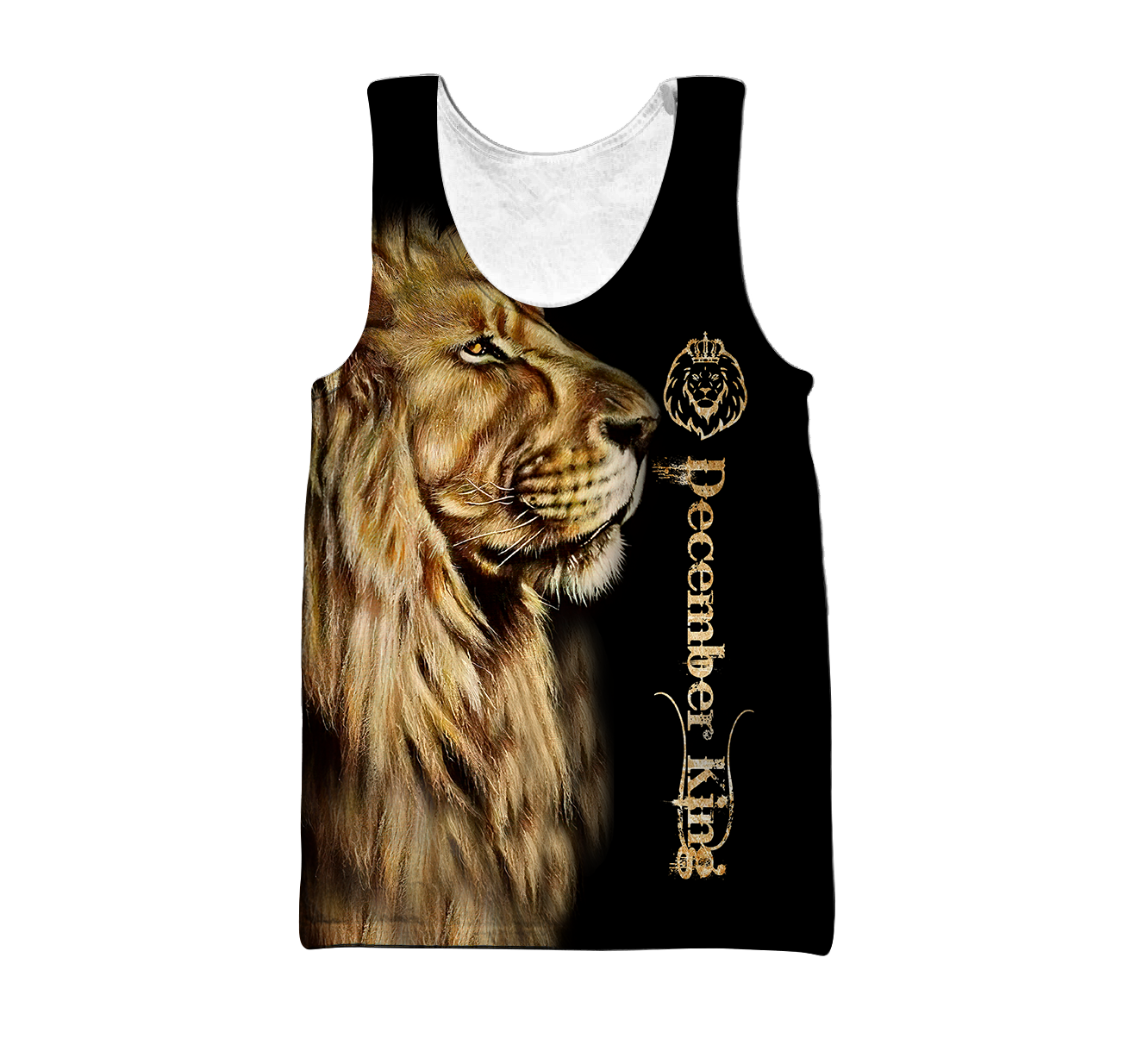 Custom Name December King 3D All Over Printed Unisex Shirts