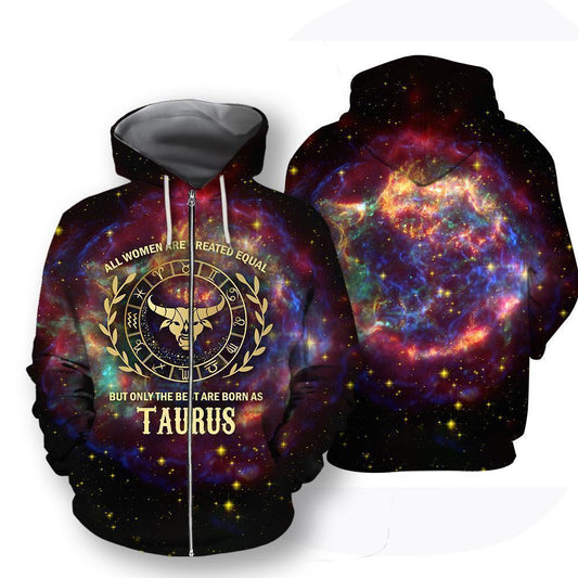 All Over Printed Taurus Horoscope Hoodie-Apparel-NTH-Hoodies-S-Vibe Cosy™