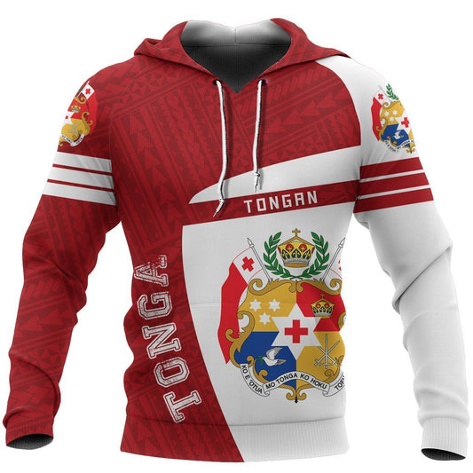 Tonga Polynesia Sport Hoodie - Premium Style NNK 1214-Apparel-NNK-Hoodie-S-Vibe Cosy™