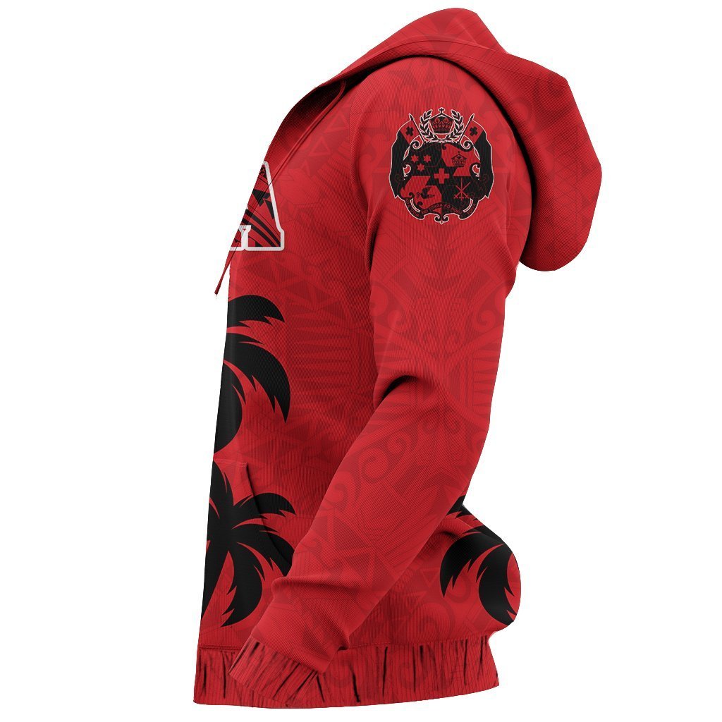 Tonga Polynesian Hoodie - Coconut Island Version-Apparel-Phaethon-Hoodie-S-Vibe Cosy™