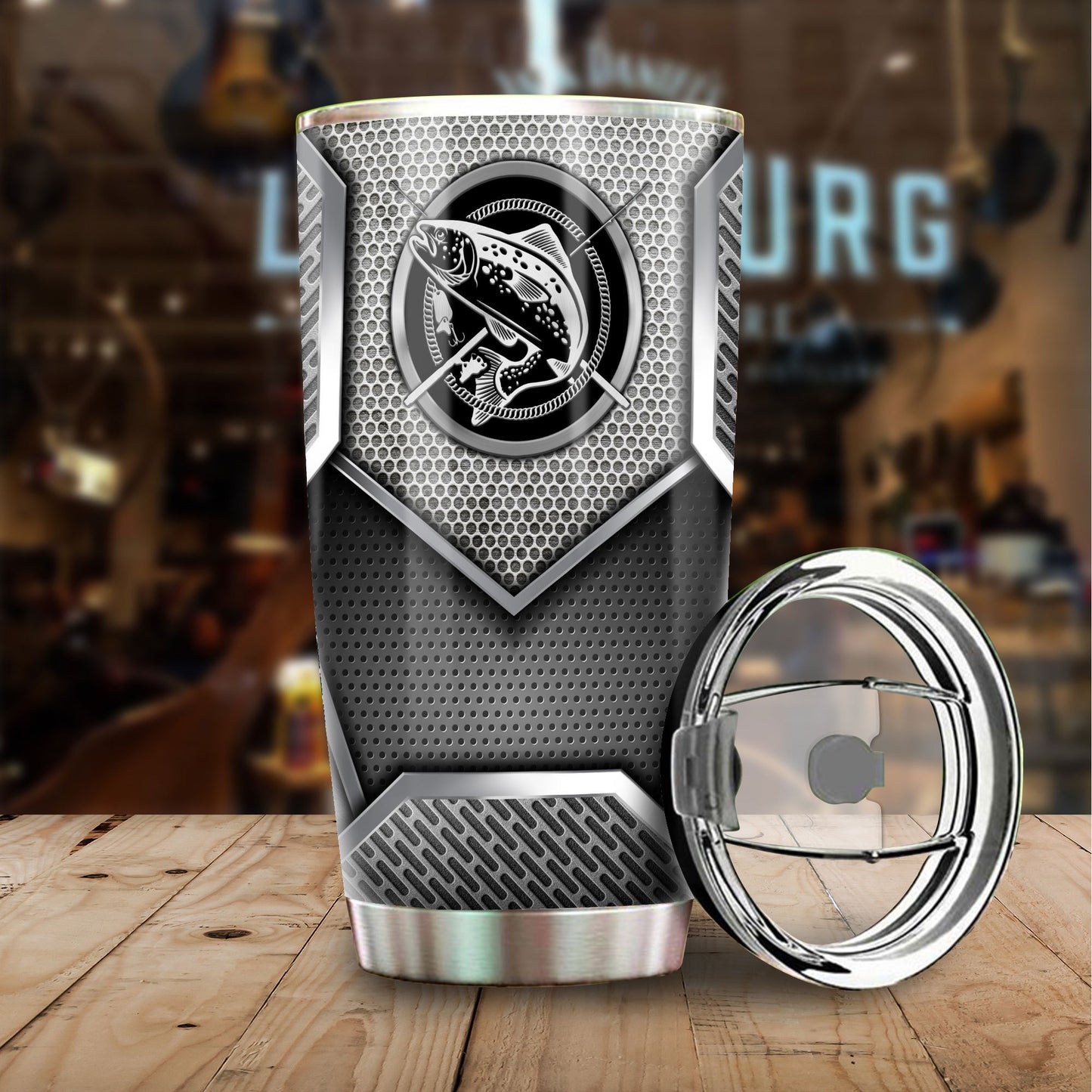 Trout Fishing Metal Stainless Steel Tumbler 20 Oz HC27503 - Amaze Style™-Tumbler