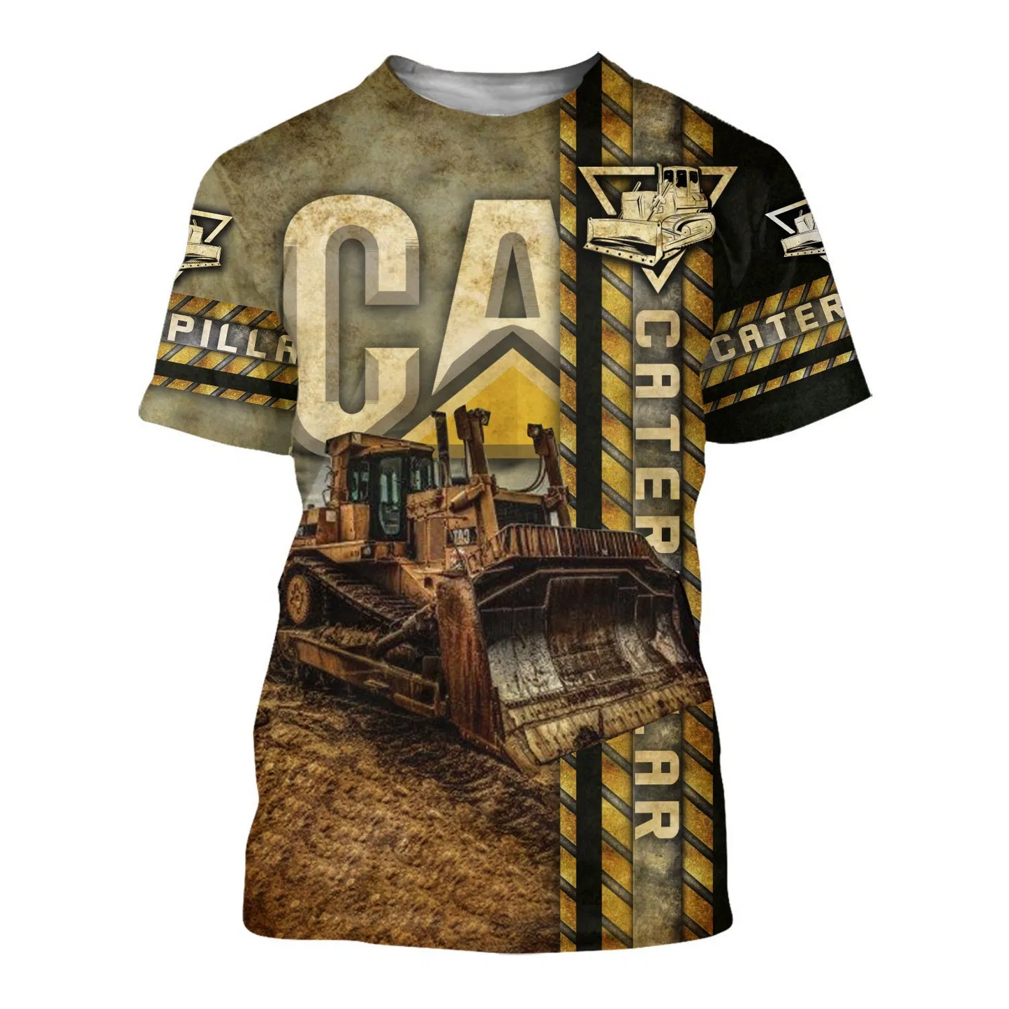 LOVE HEAVY EQUIPMENT 3D ALL OVER PRINTED SHIRTS AND SHORT FOR MAN AND WOMEN PL12032001-Apparel-PL8386-T-Shirt-S-Vibe Cosy™