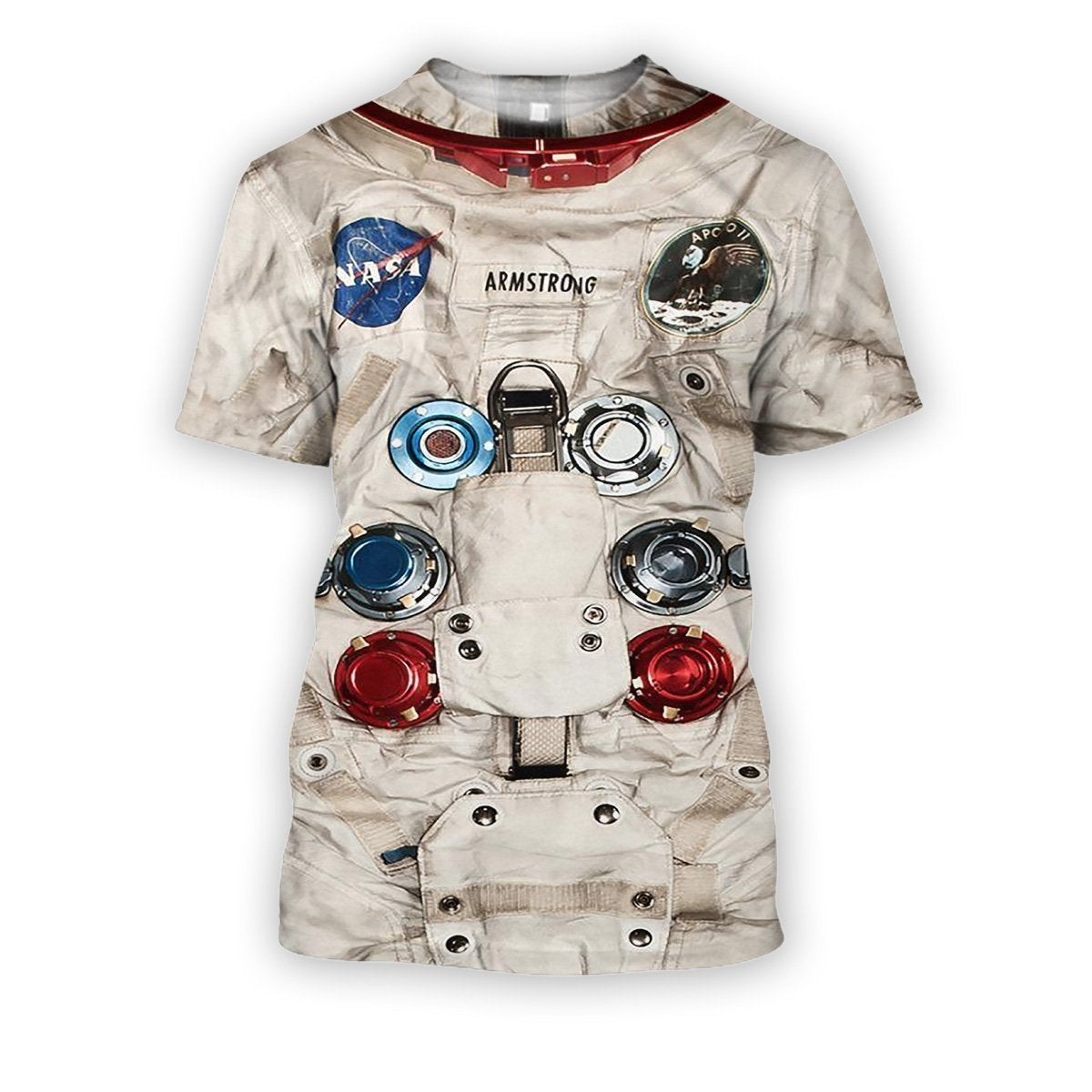 3D all over print space suit-Apparel-HbArts-T-Shirt-S-Vibe Cosy™
