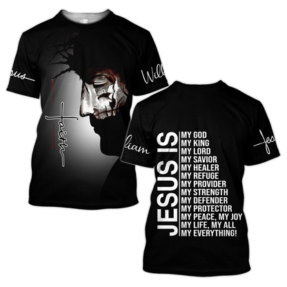 Jesus 3D All Over Printed Shirts For Men and Women Pi112012