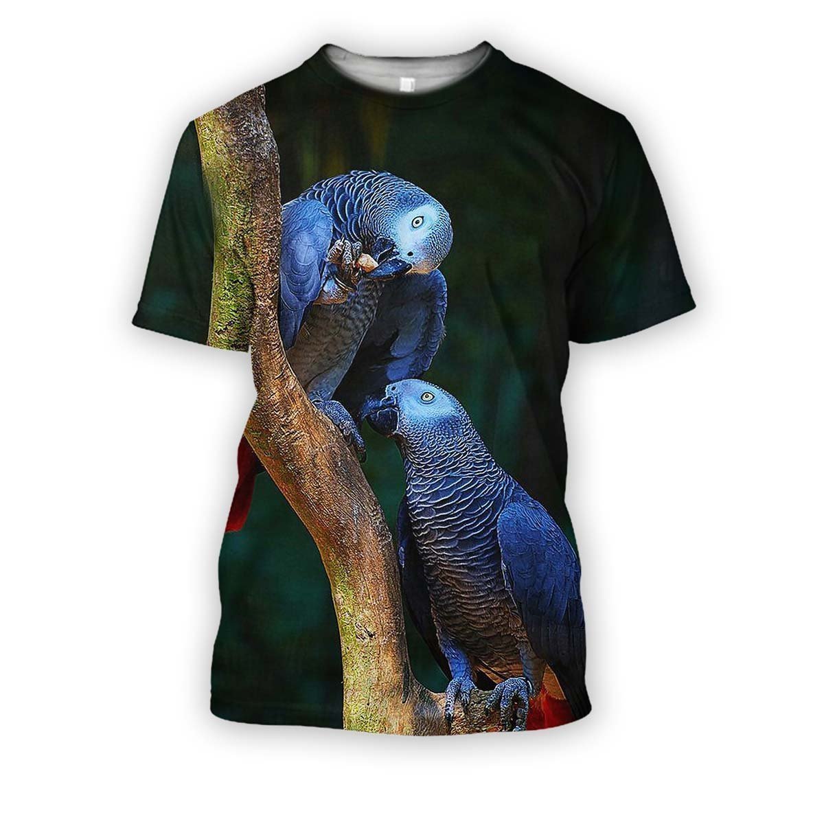All Over Printed Parrots Shirts H403-Apparel-HbArts-Hoodies-S-Vibe Cosy™