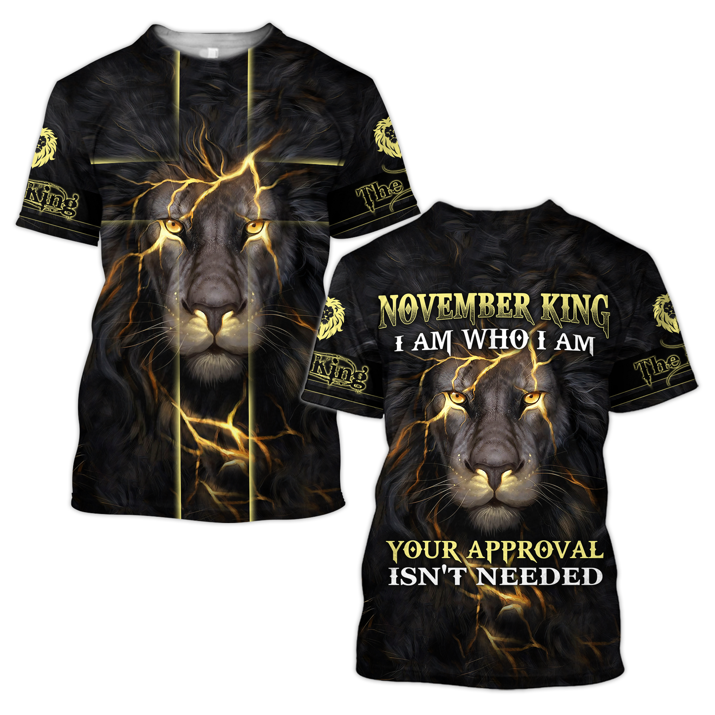 November King 3D All Over Printed Shirts Pi02102001S11