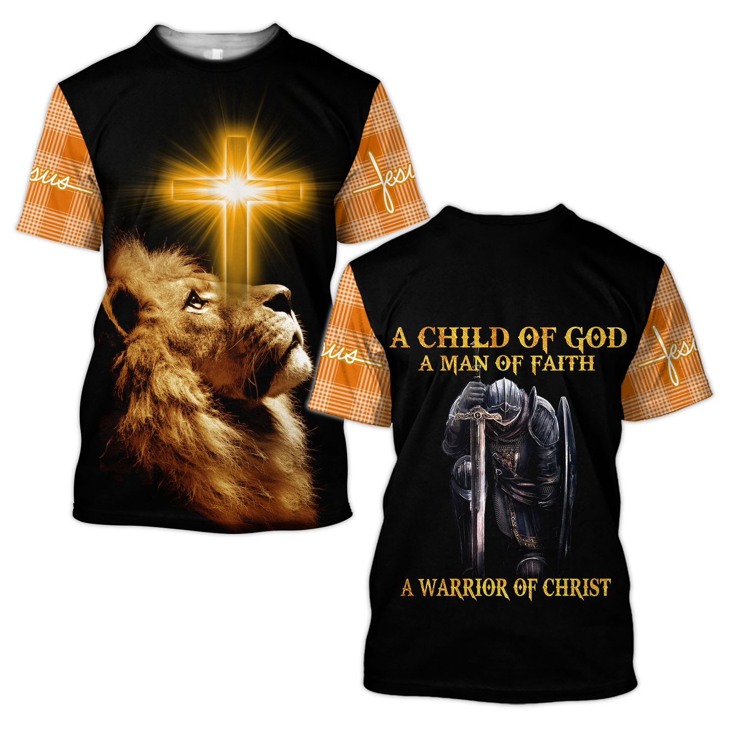 Premium Christian Jesus Catholic 3D Printed Unisex Shirts