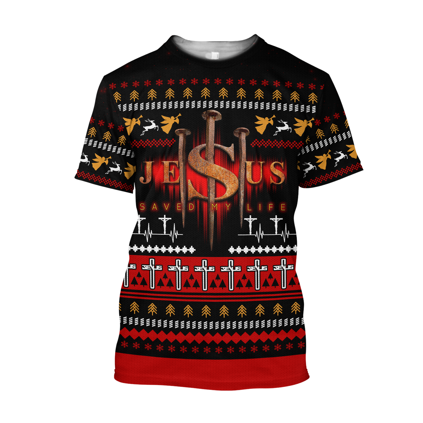 Premium Christian Jesus Catholic 3D Printed Unisex Shirts