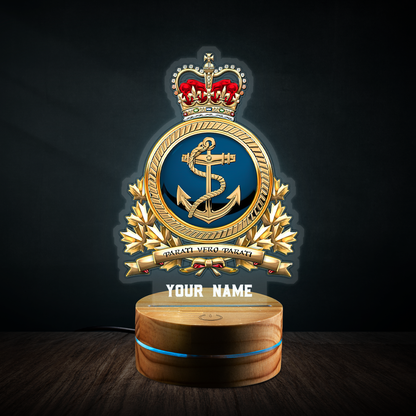 Personalized Name XT Canadian Navy Veteran Led Night Light Rodeo MH10032104