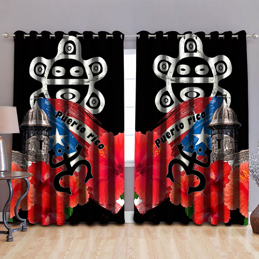 Sol Taino Puerto Rico Curtains MH23022103