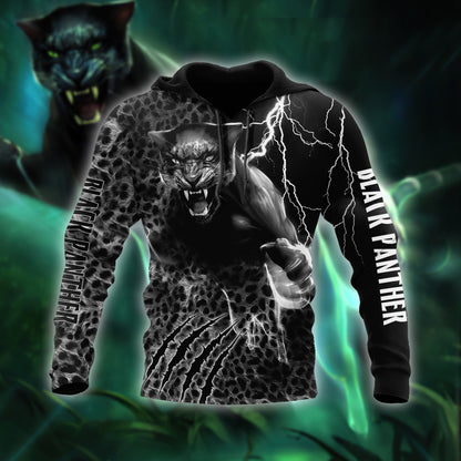 The Black Panther Power 3D All Over Print Hoodie AM092006