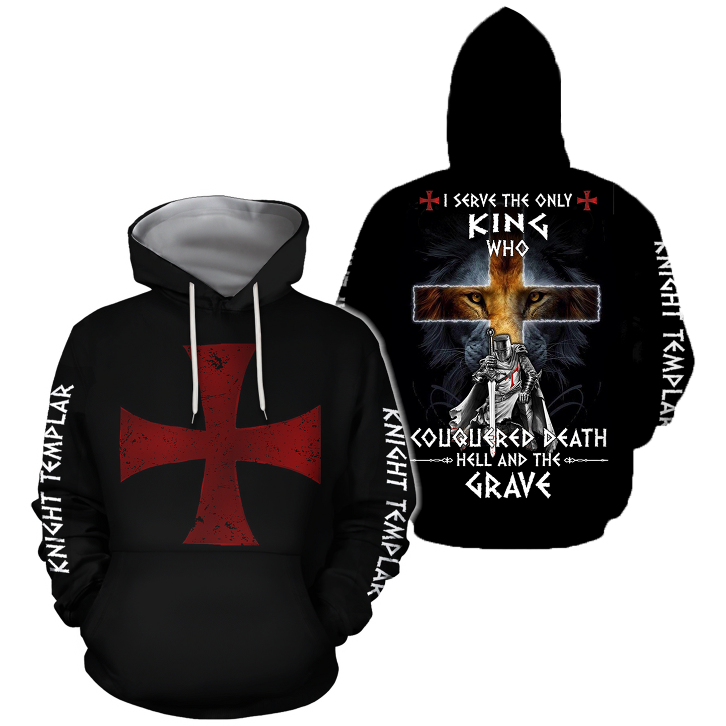 3D All Over Printed A Trully Servant Shirts-Apparel-HP Arts-Hoodie-S-Vibe Cosy™