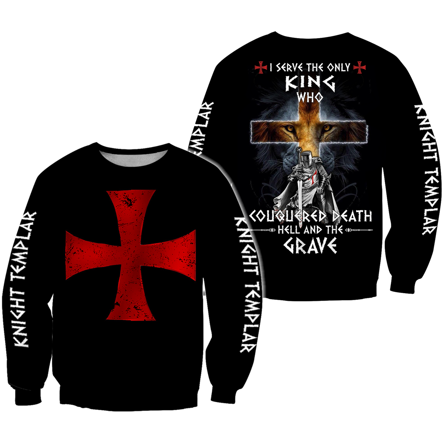 3D All Over Printed A Trully Servant Shirts-Apparel-HP Arts-Sweatshirt-S-Vibe Cosy™