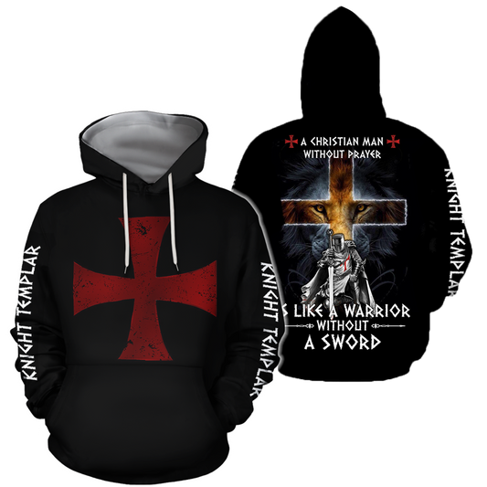 3D All Over Printed A Christian Man Shirts-Apparel-HP Arts-Hoodie-S-Vibe Cosy™