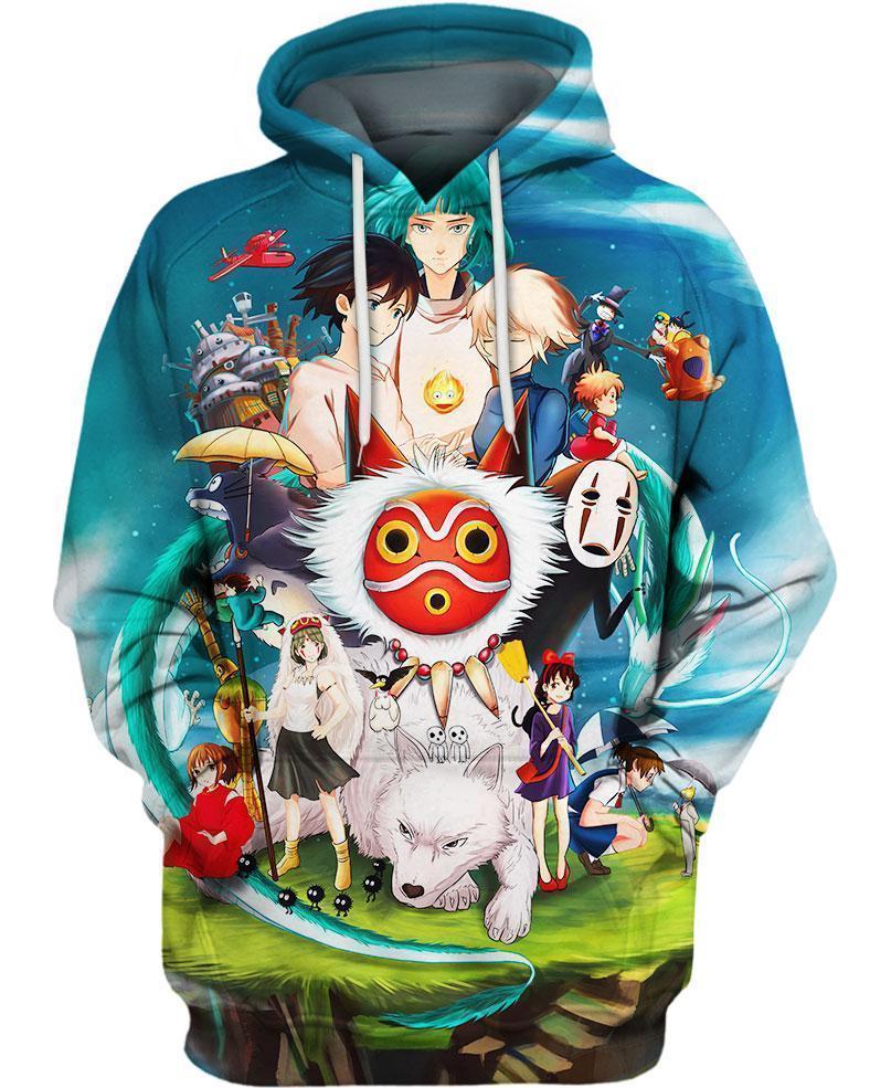 The Blue Sky NK-ghibli-NNK-Hoodie-S-Vibe Cosy™