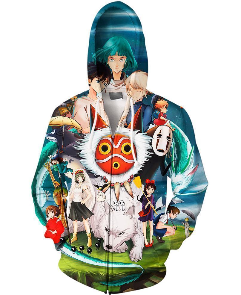 The Blue Sky NK-ghibli-NNK-Zip-S-Vibe Cosy™